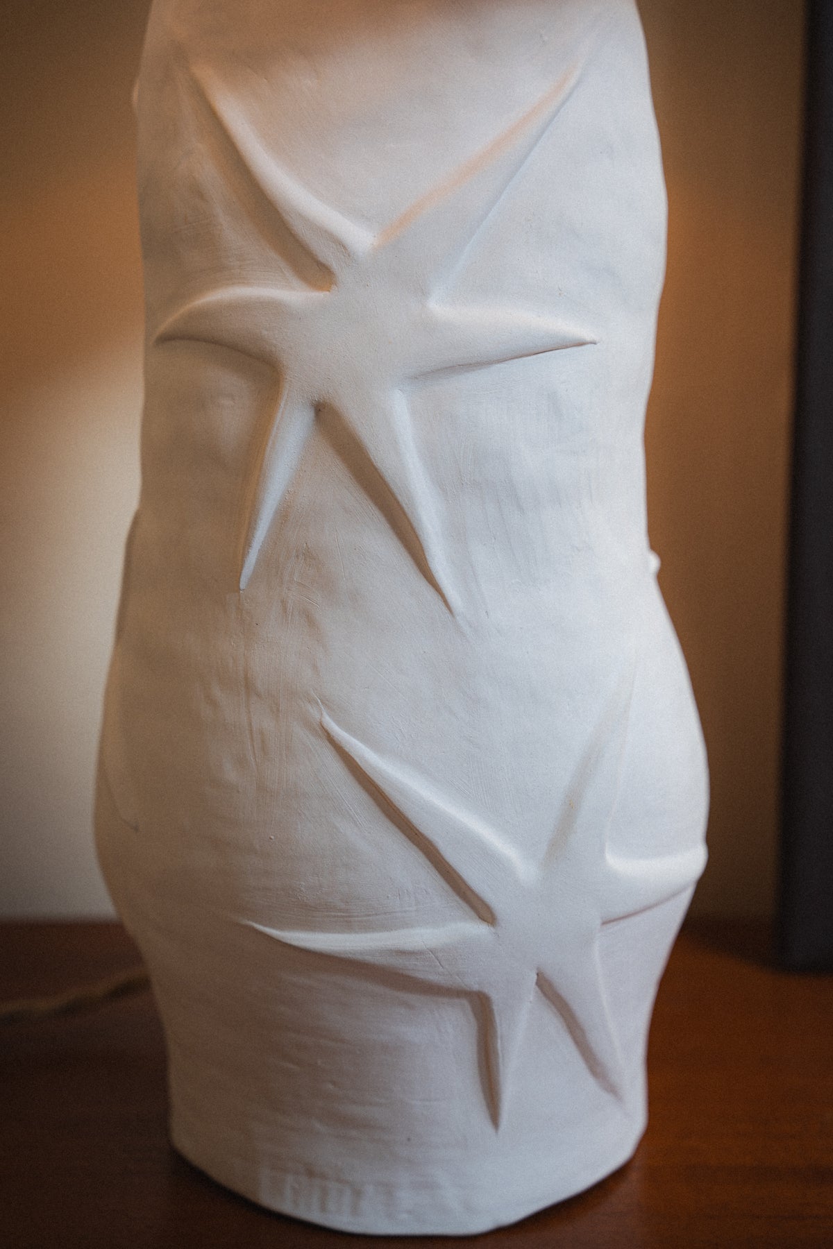 Star Lamp, Hand-Made Ceramic, by TidyTotes, 2026