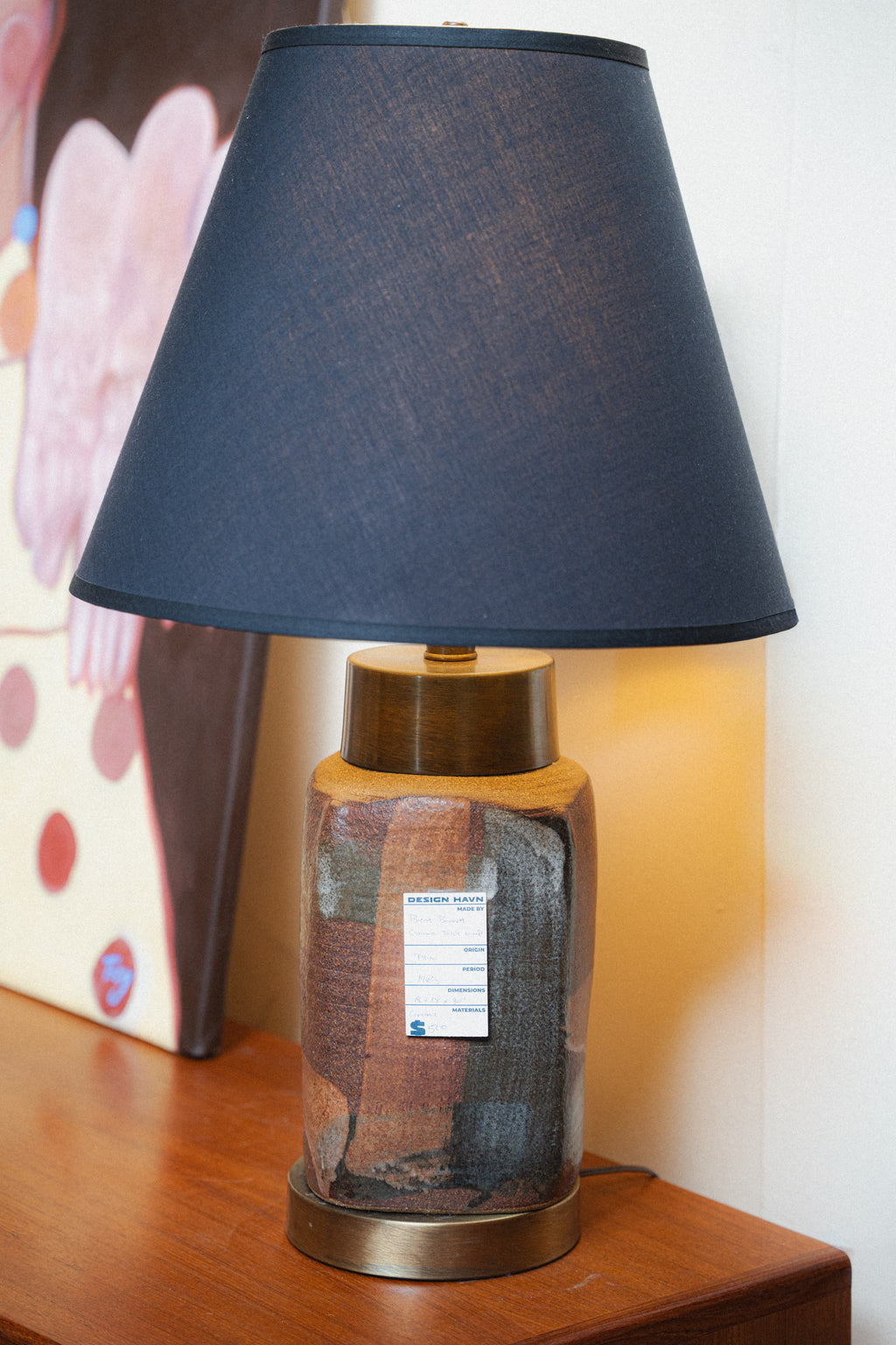 Brent Bennett, Ceramic Table Lamp
