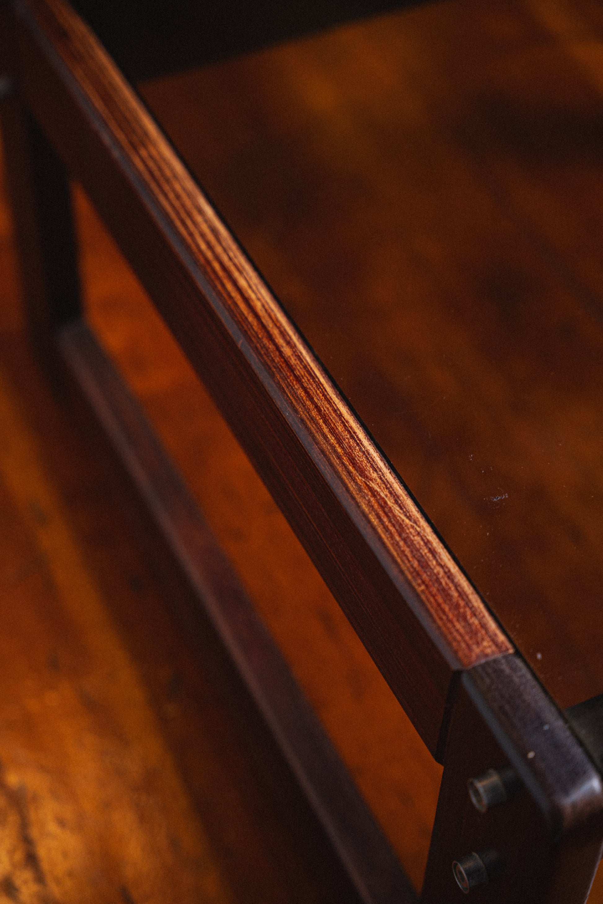 Rosewood & Smoked Glass Side Tables by Percival Lafer (Pair)