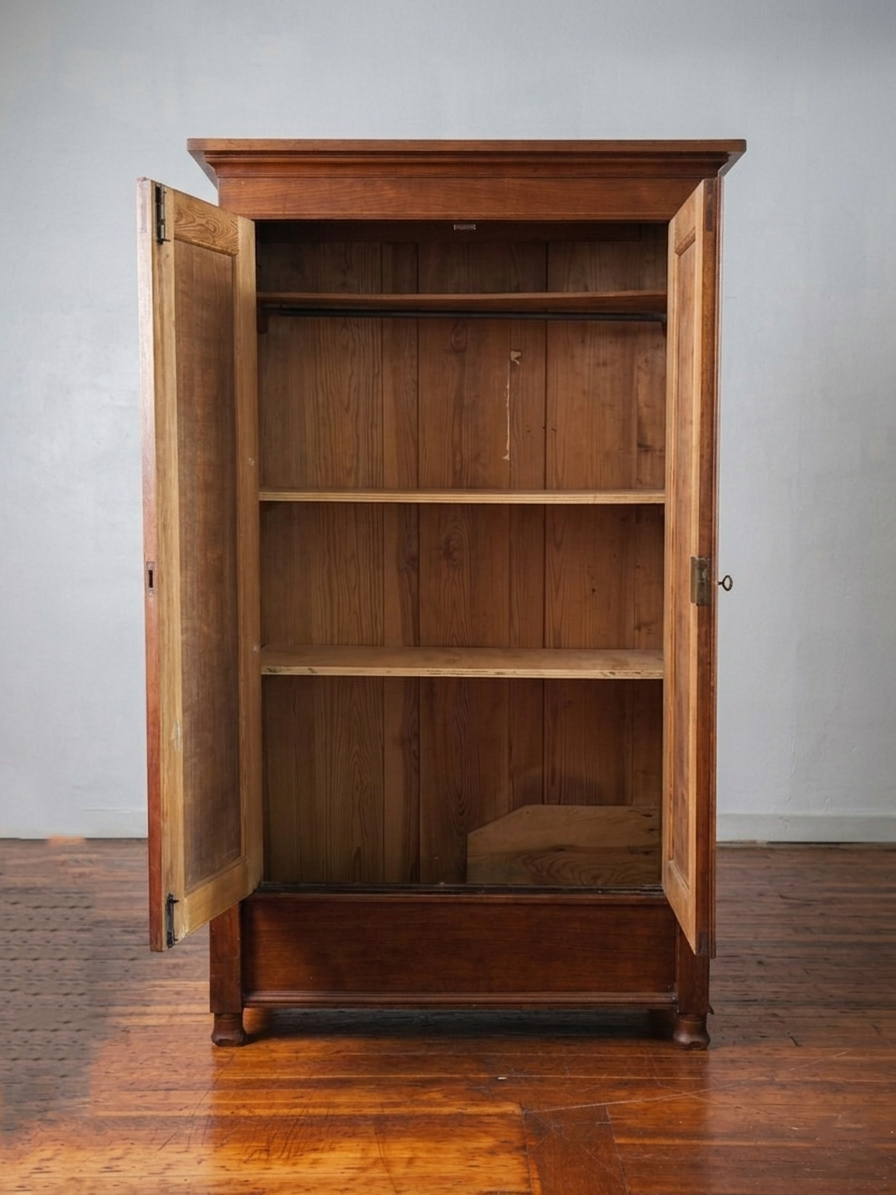 Antique German Vertiko Armoire c. 1880