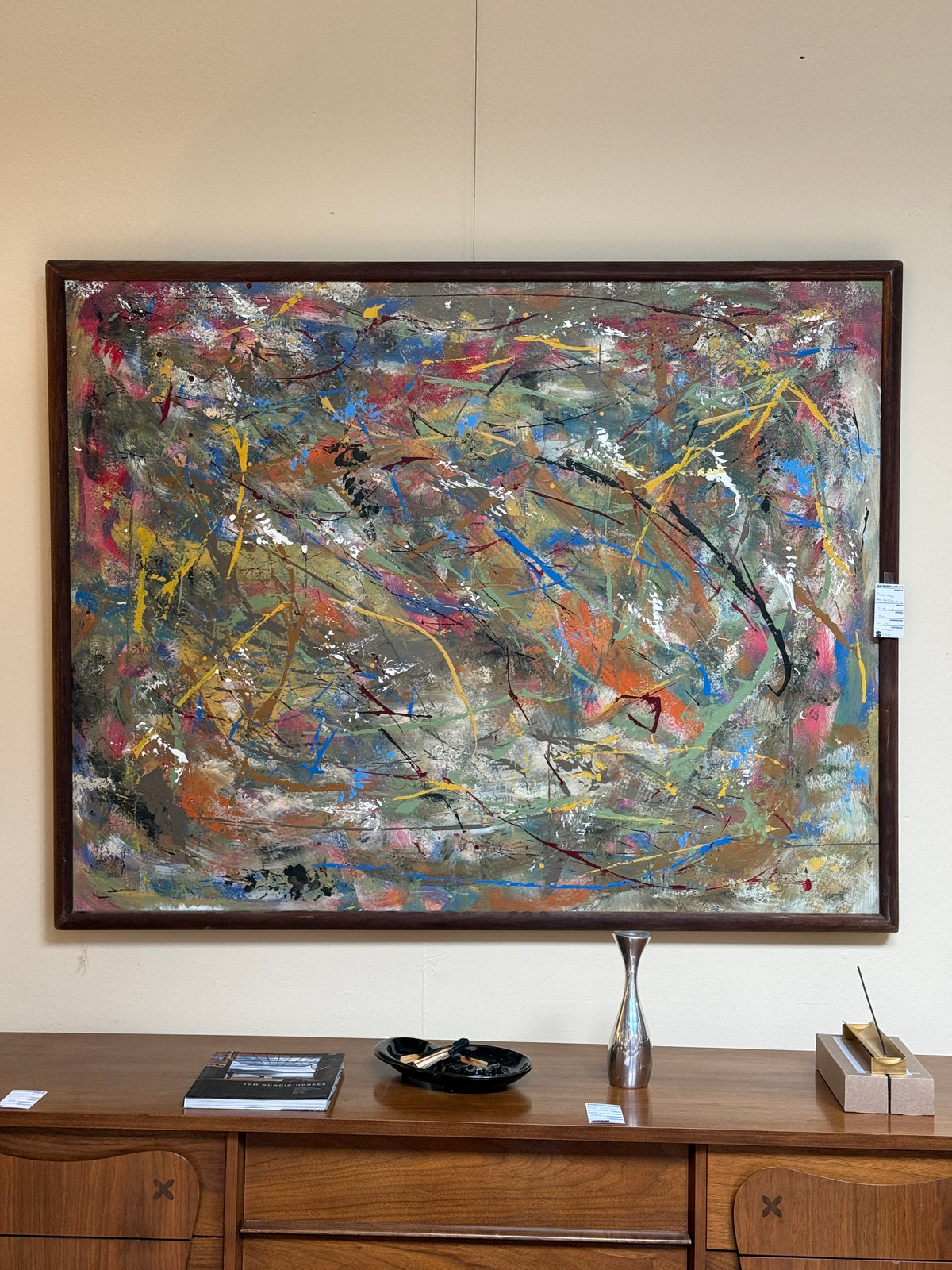 Original Oil Drip Painting by Roella McCoy, Seattle