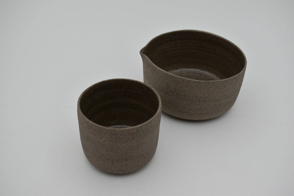 Handmade Stoneware Matcha Set by Unika Studio