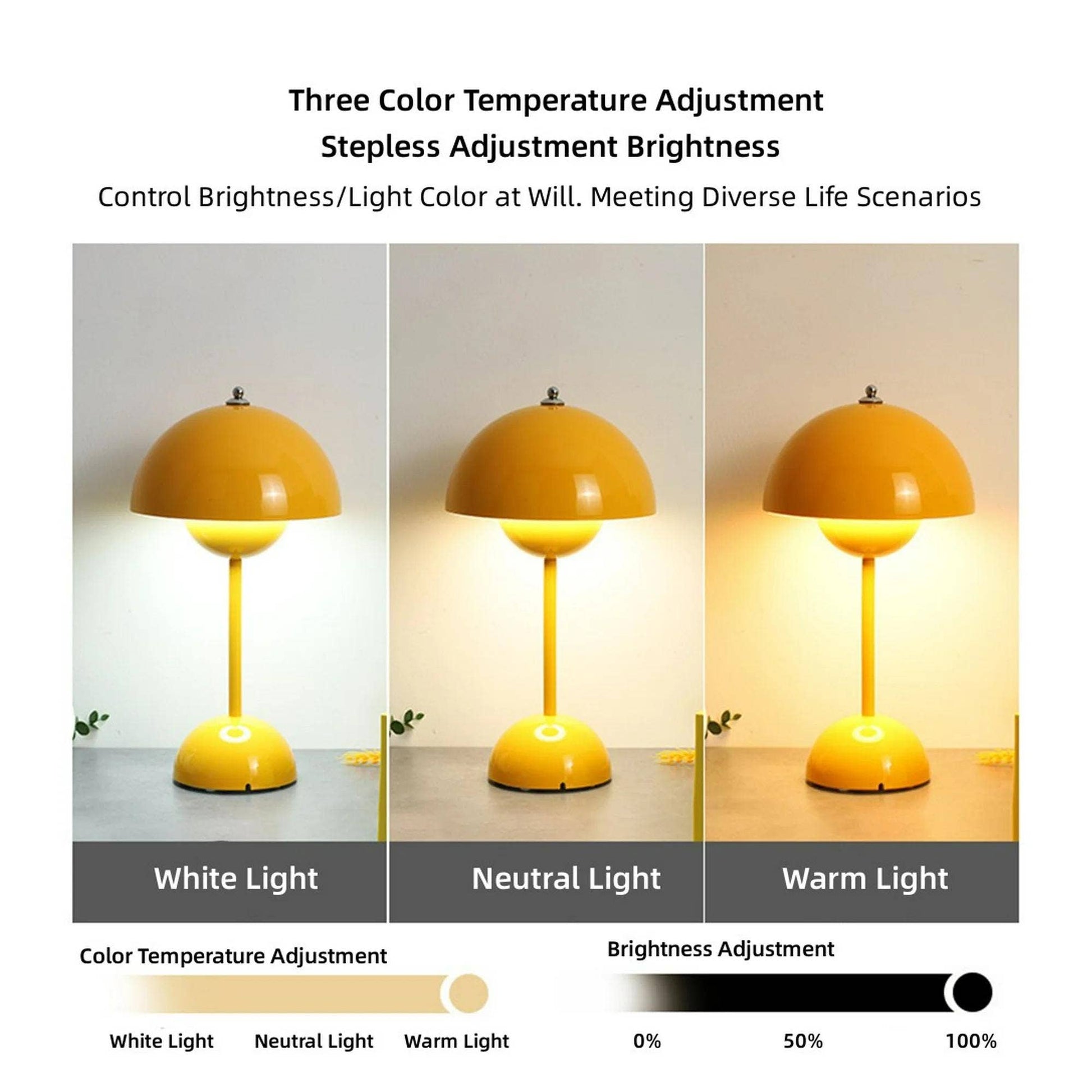 Postmodern Mushroom Table Lamp