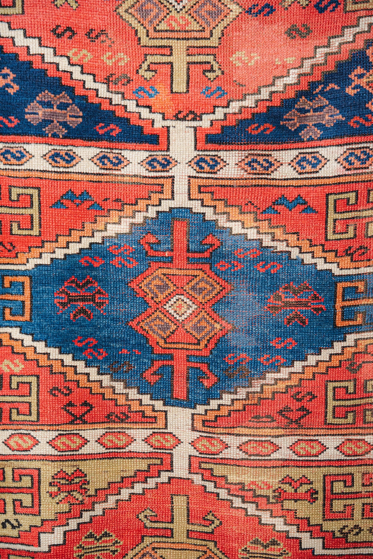 Antique Yuruk Rug, 4'11" x 5'11" - view 2