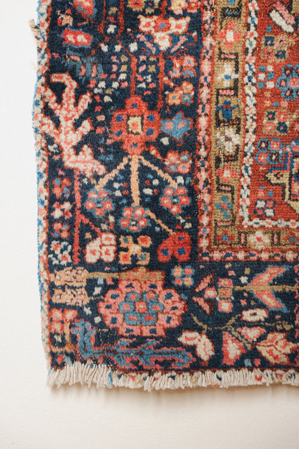 Antique Karaje Rug, 4'2" x 5'9" - view 2