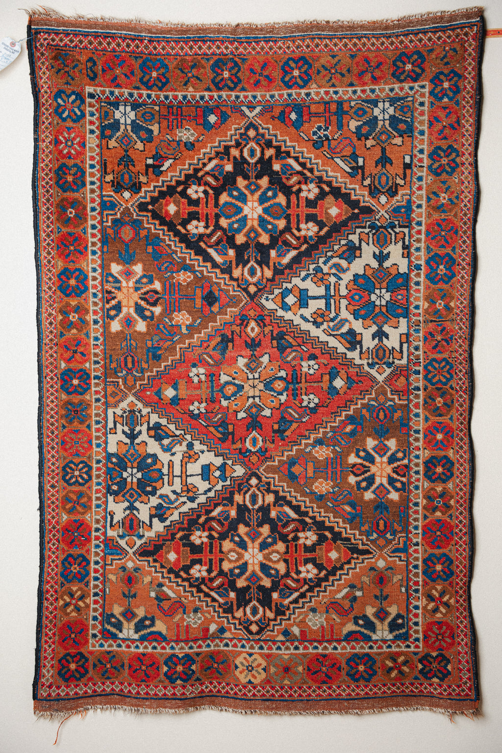Antique Afshar Rug, 3'9" x 5'10" - view 1