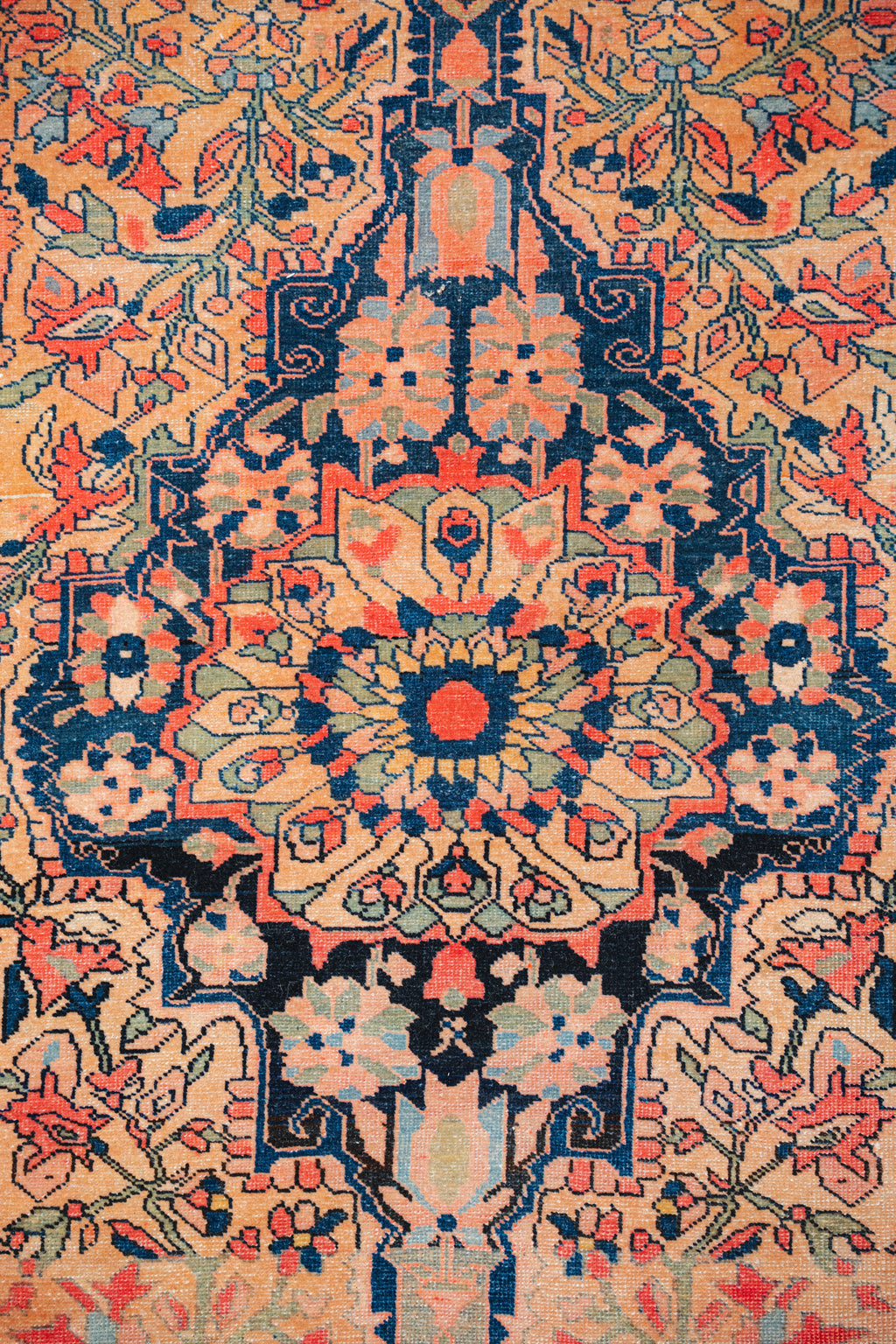 Antique Farahan Sarouk Rug, 3'3" x 5'1" - view 3