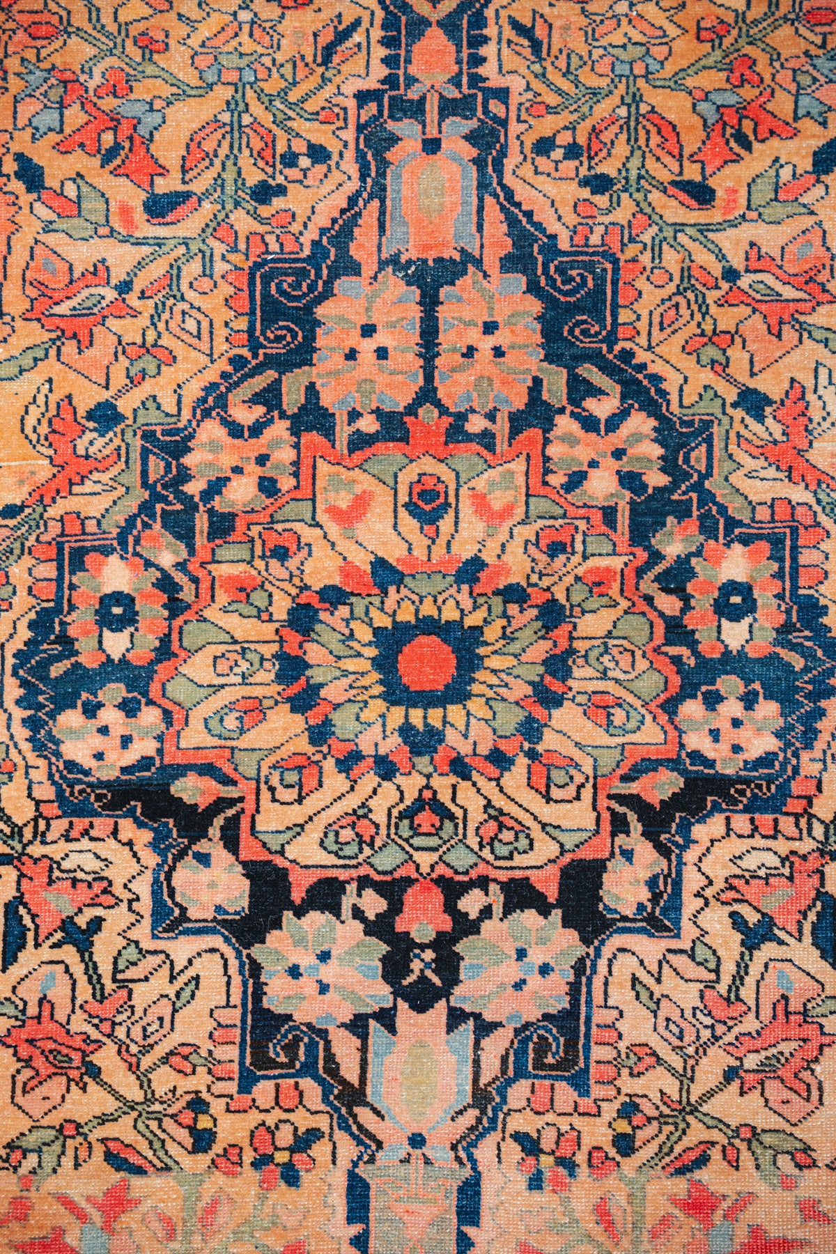 Antique Farahan Sarouk Rug, 3'3" x 5'1" - view 3