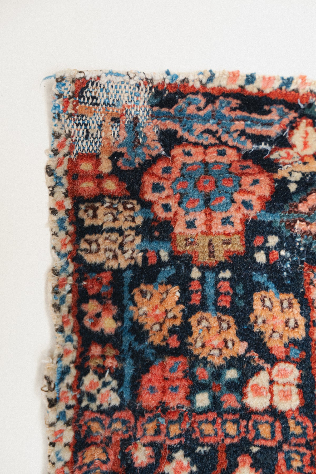Antique Karaje Rug, 4'2" x 5'9" - view 6