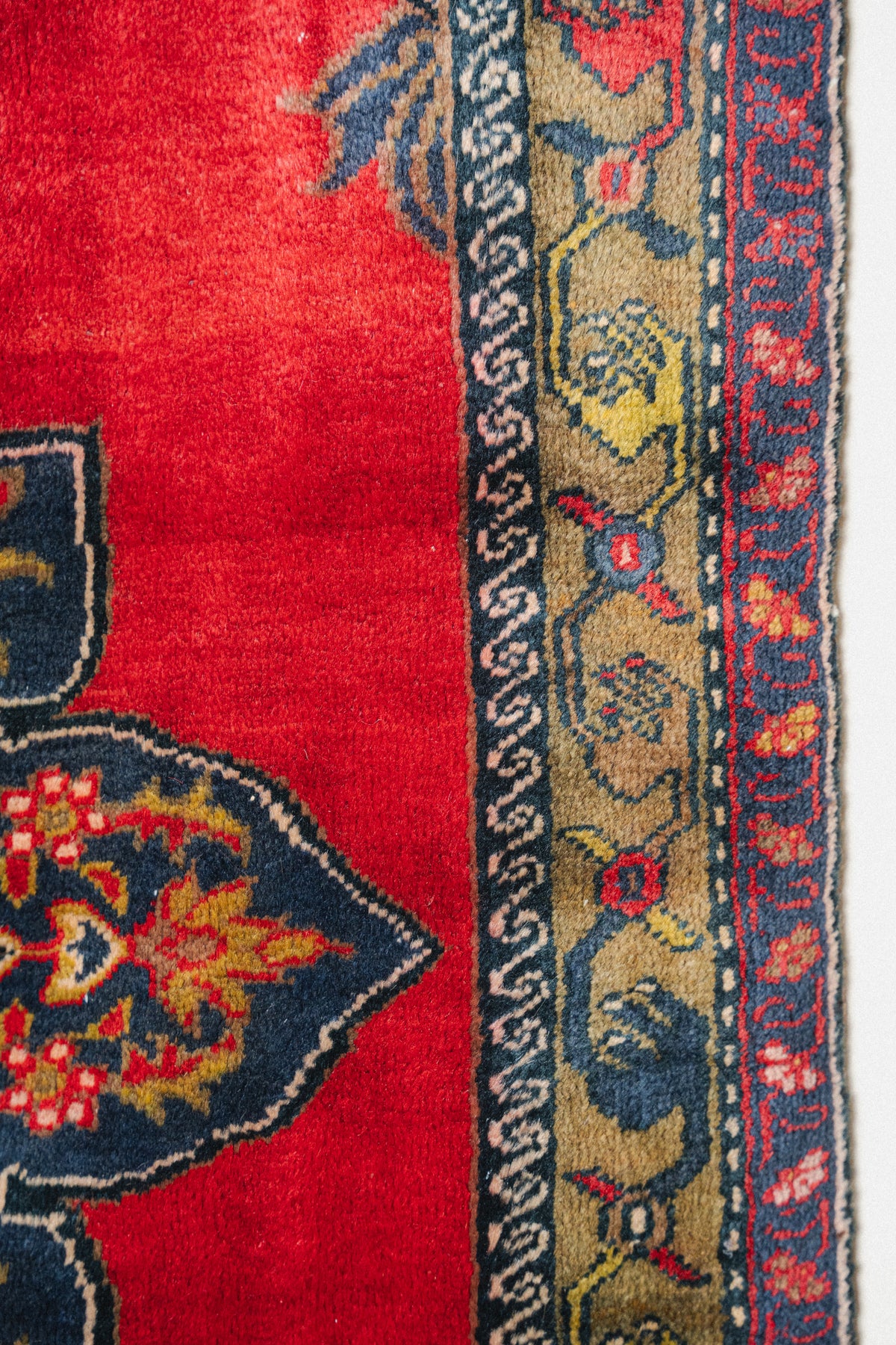 Antique Yayali Turkish Rug, 4' x 6'2" - view 4