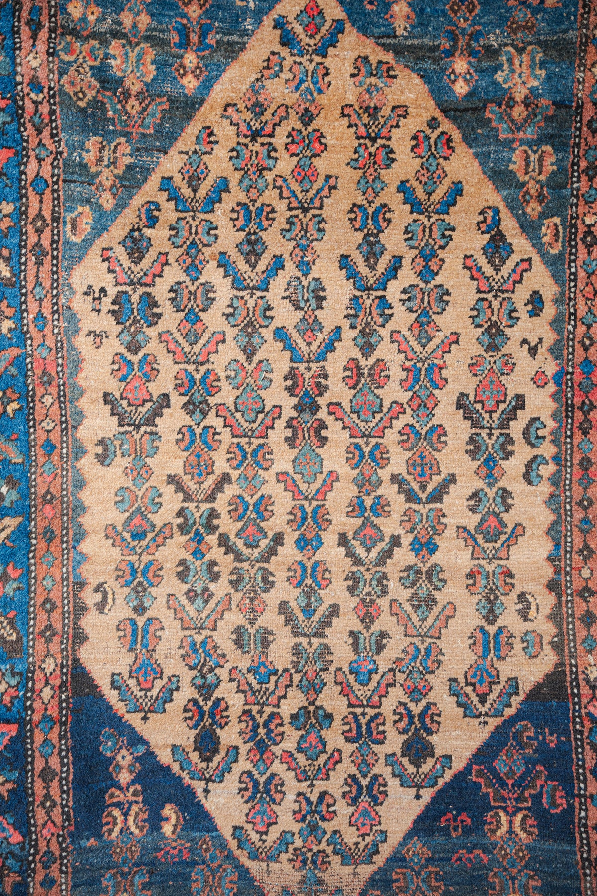 Antique Kurdish Rug, 3'10" x 6'2" - view 4