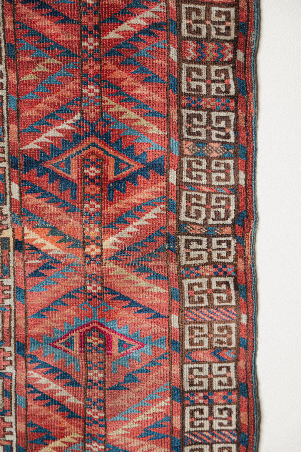 Antique Tekke Ensi, 4'5" x 5'2" - view 4