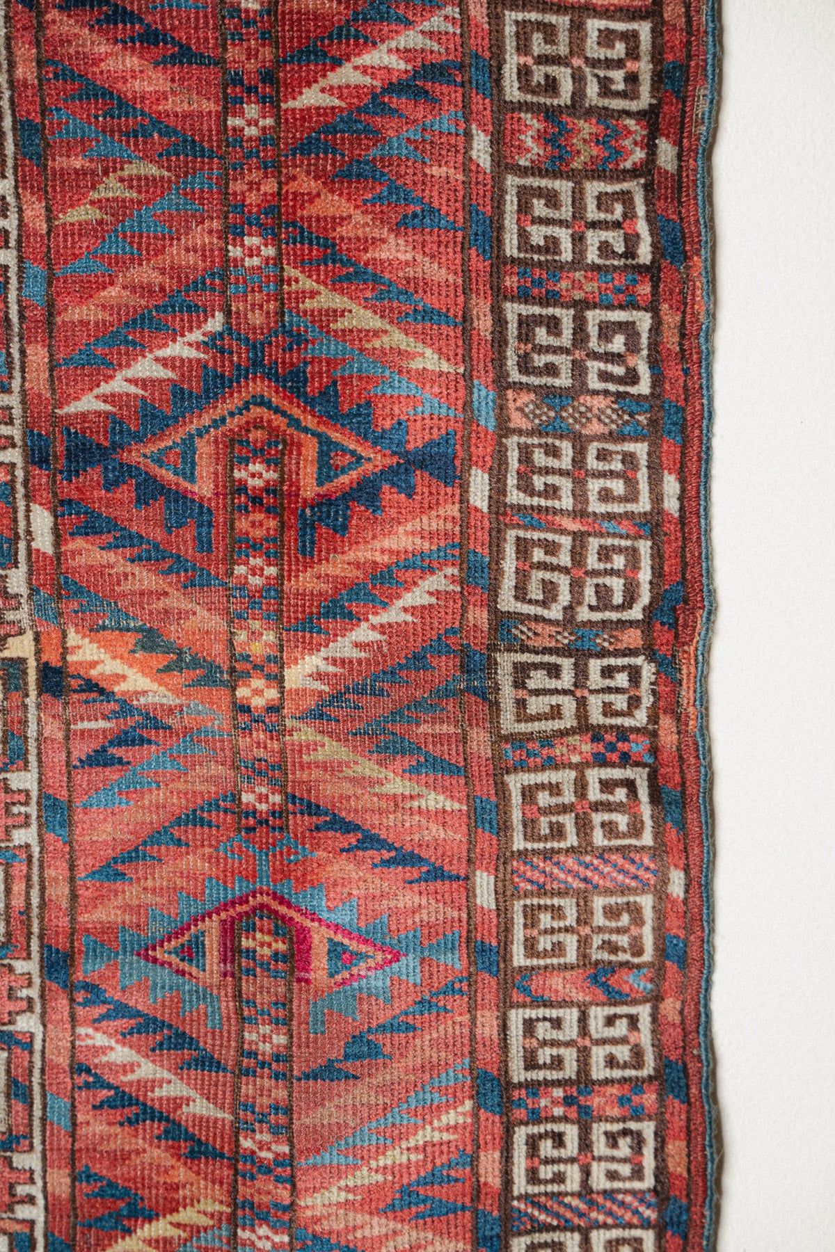 Antique Tekke Ensi, 4'5" x 5'2" - view 4