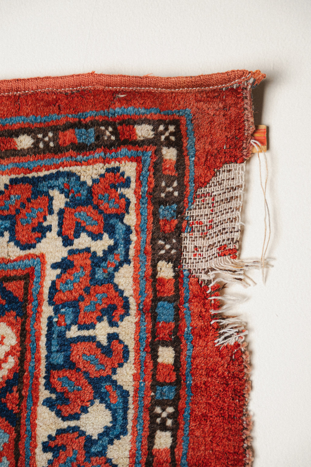 Antique Turkish Prayer Rug, 4'2" x 5'11" - view 5