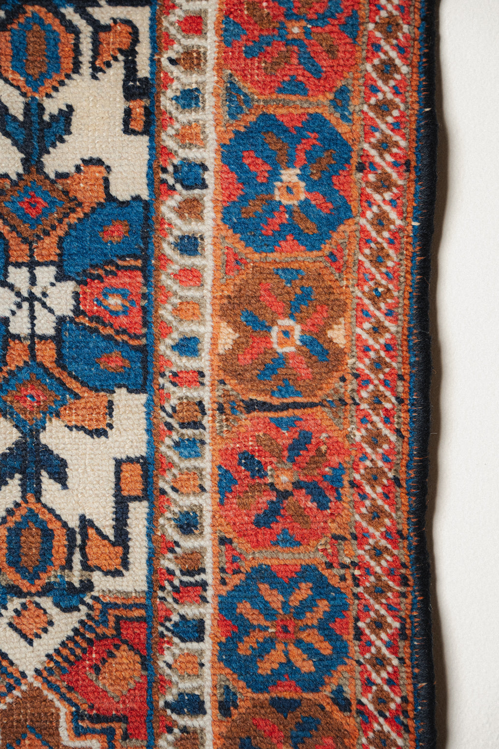 Antique Afshar Rug, 3'9" x 5'10" - view 4