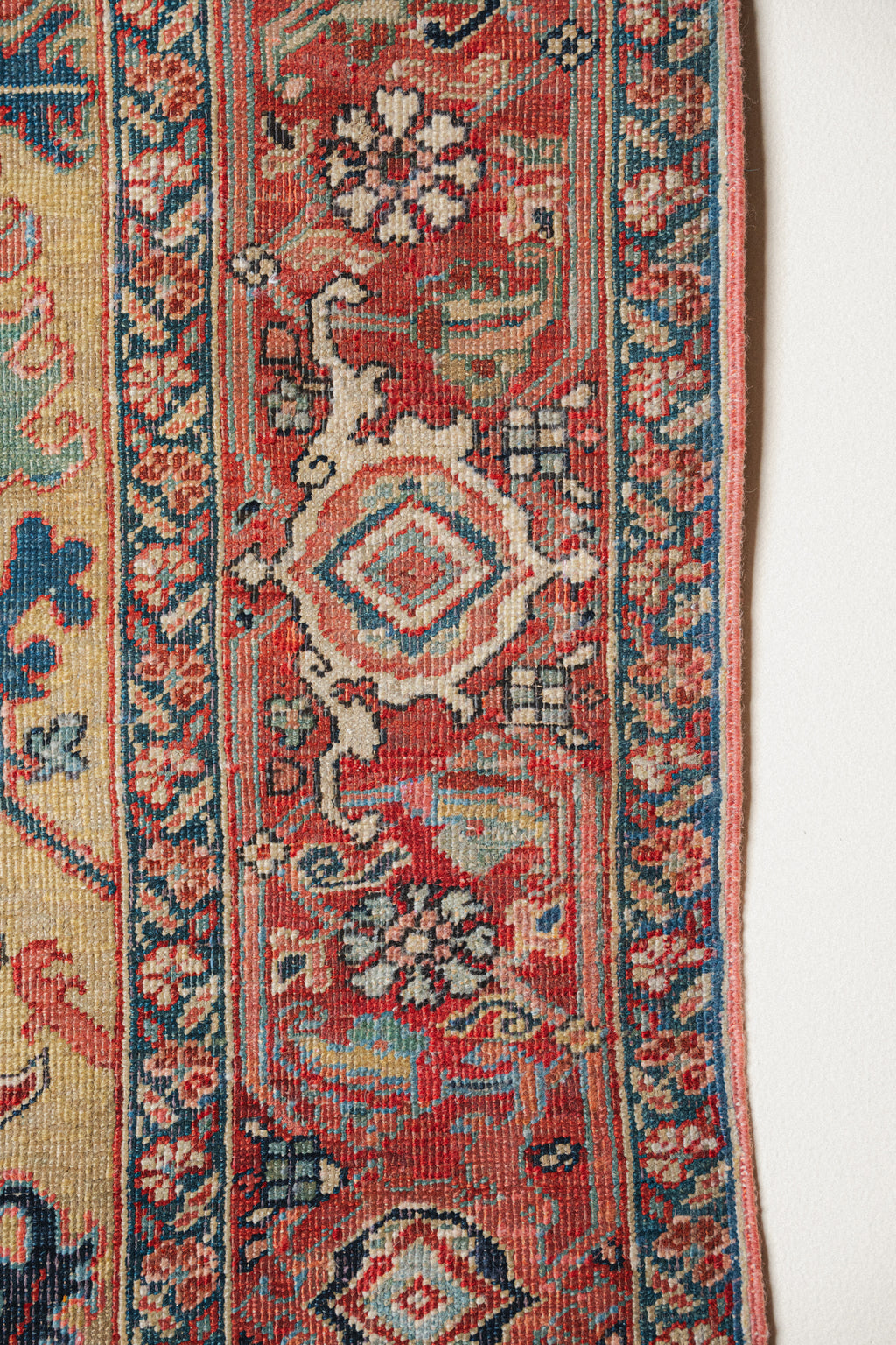 Antique Serapi Rug, 4'8" x 6' - view 4