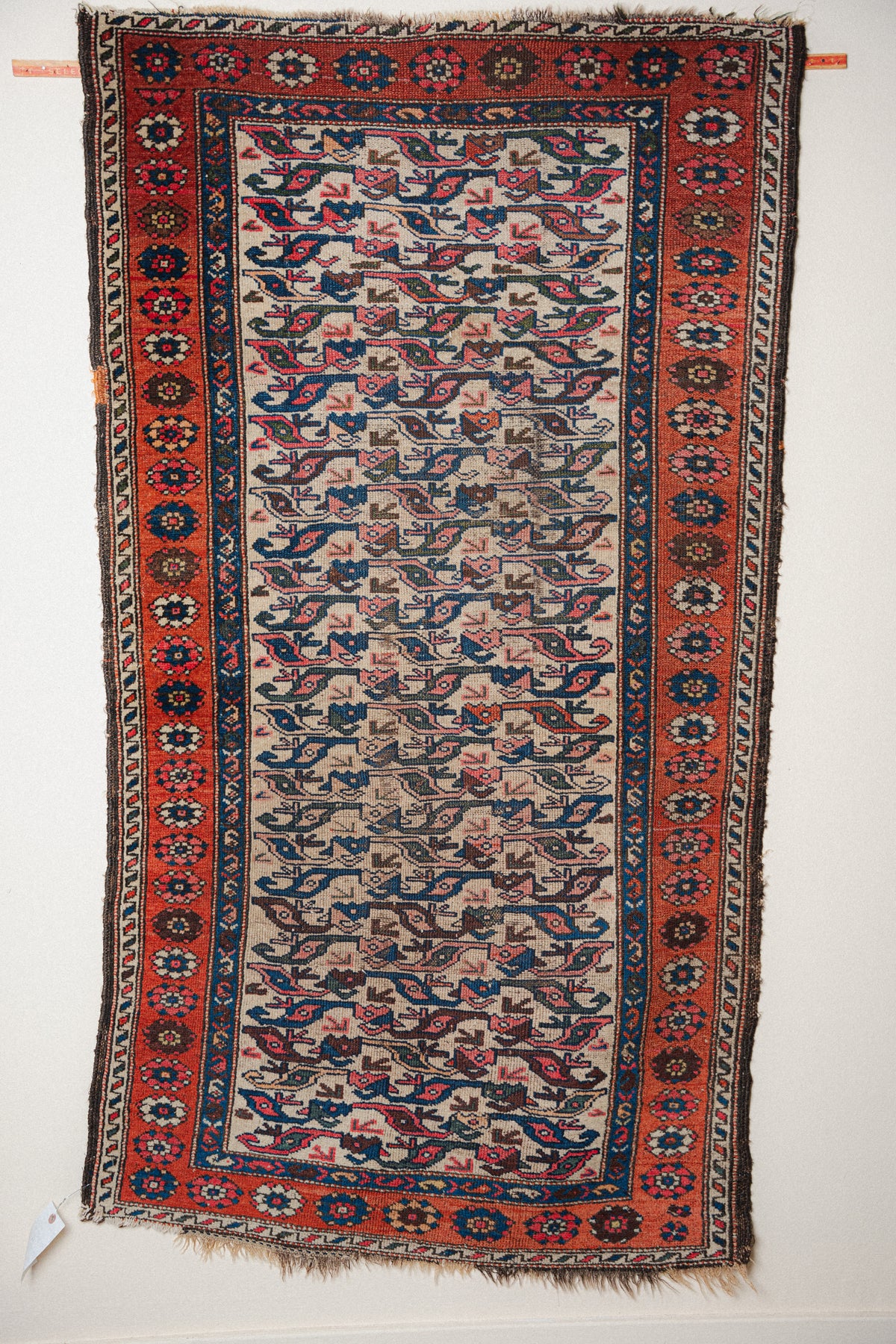 Antique Kurdish Rug, 3'3" x 6'2" - view 1