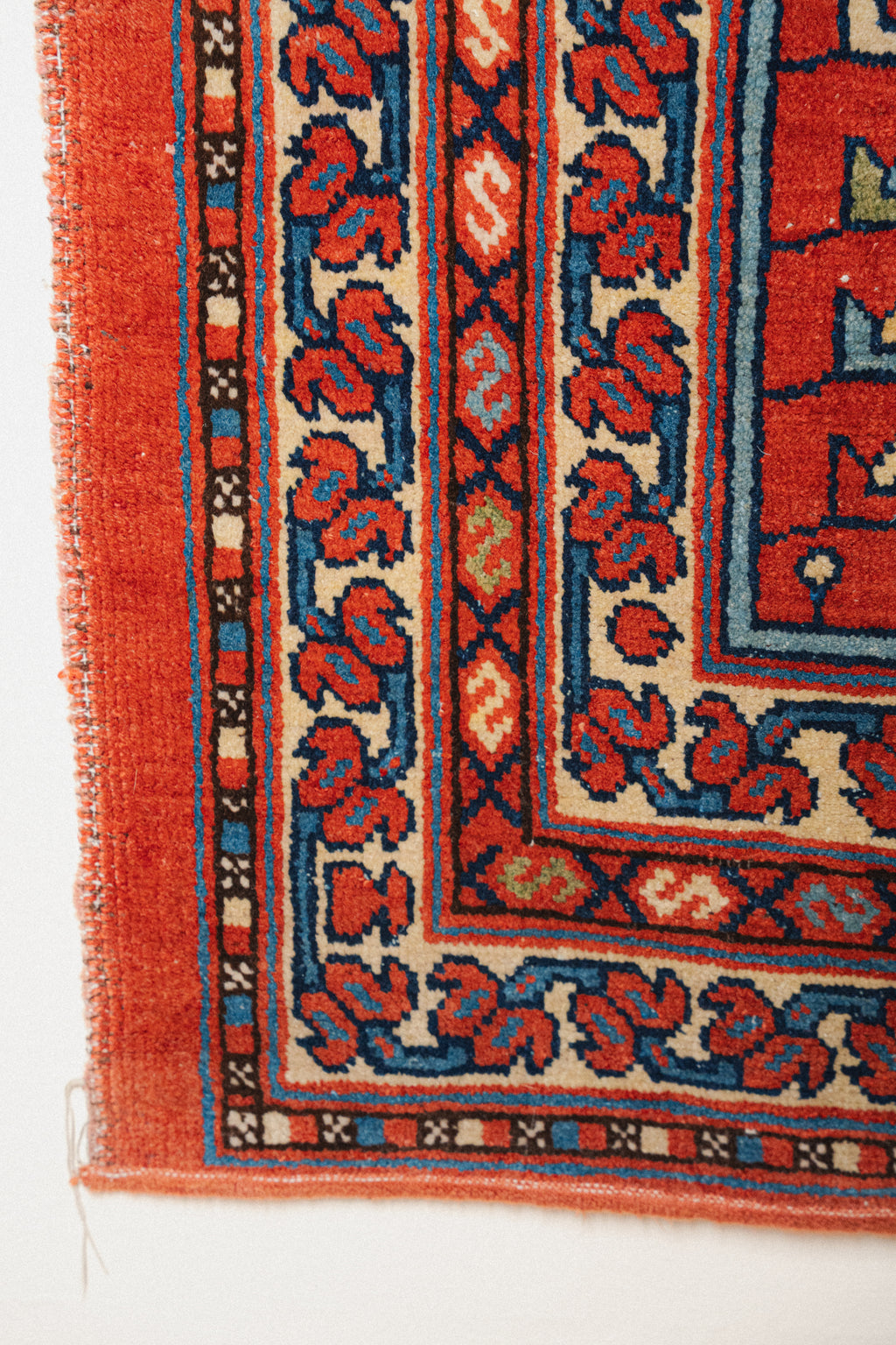 Antique Turkish Prayer Rug, 4'2" x 5'11" - view 3