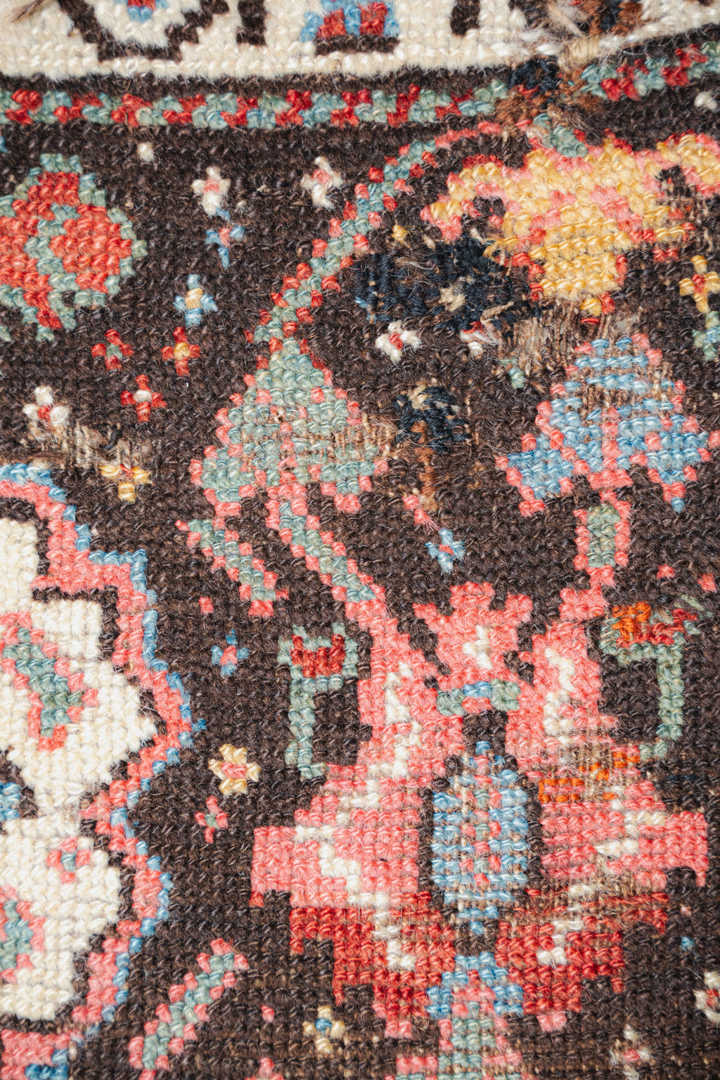 Antique Kurdish Rug, 3'5" x 6'10" - view 5