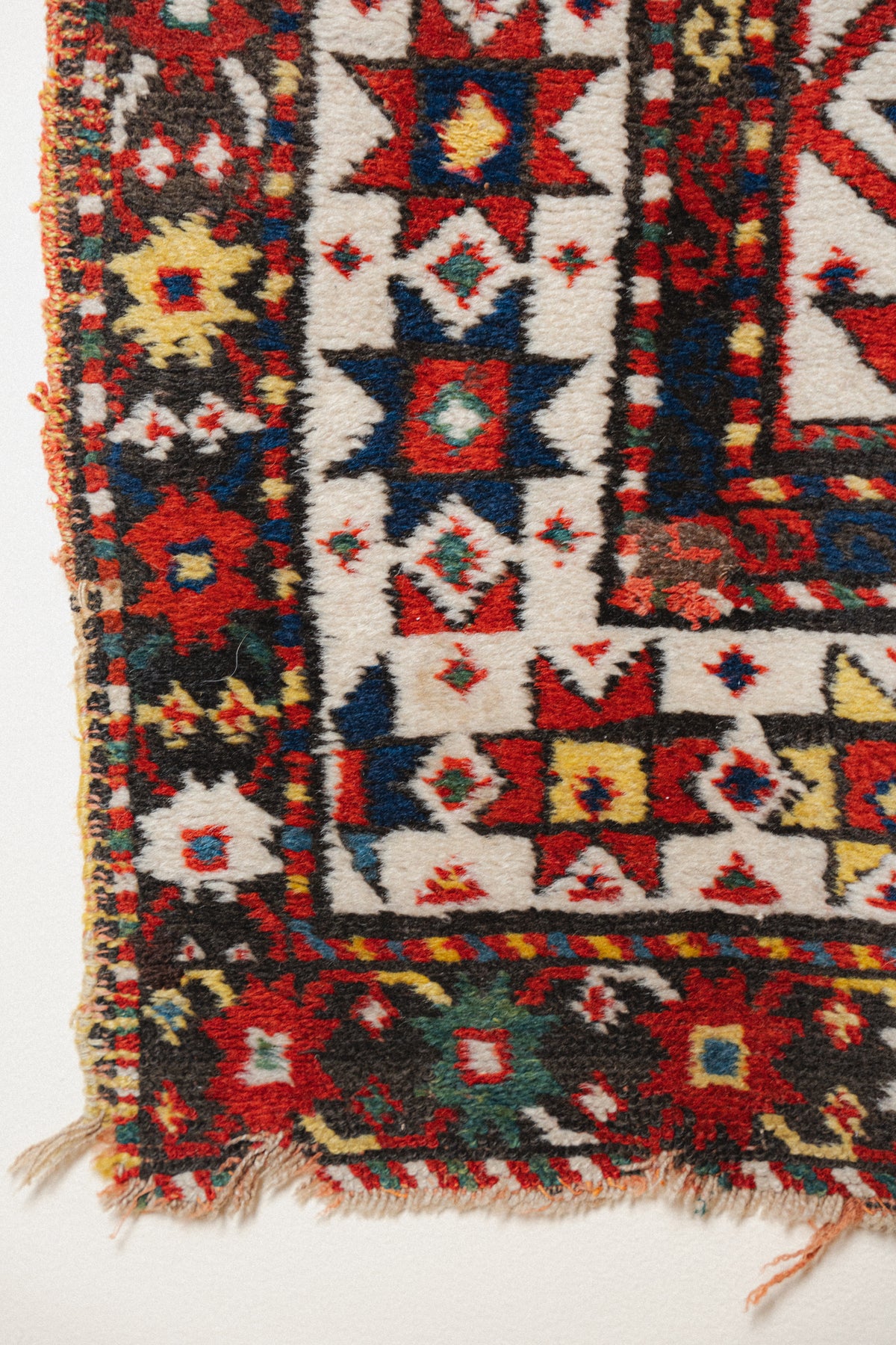 Antique Kazak Rug, 4'5" x 5'7" - view 2