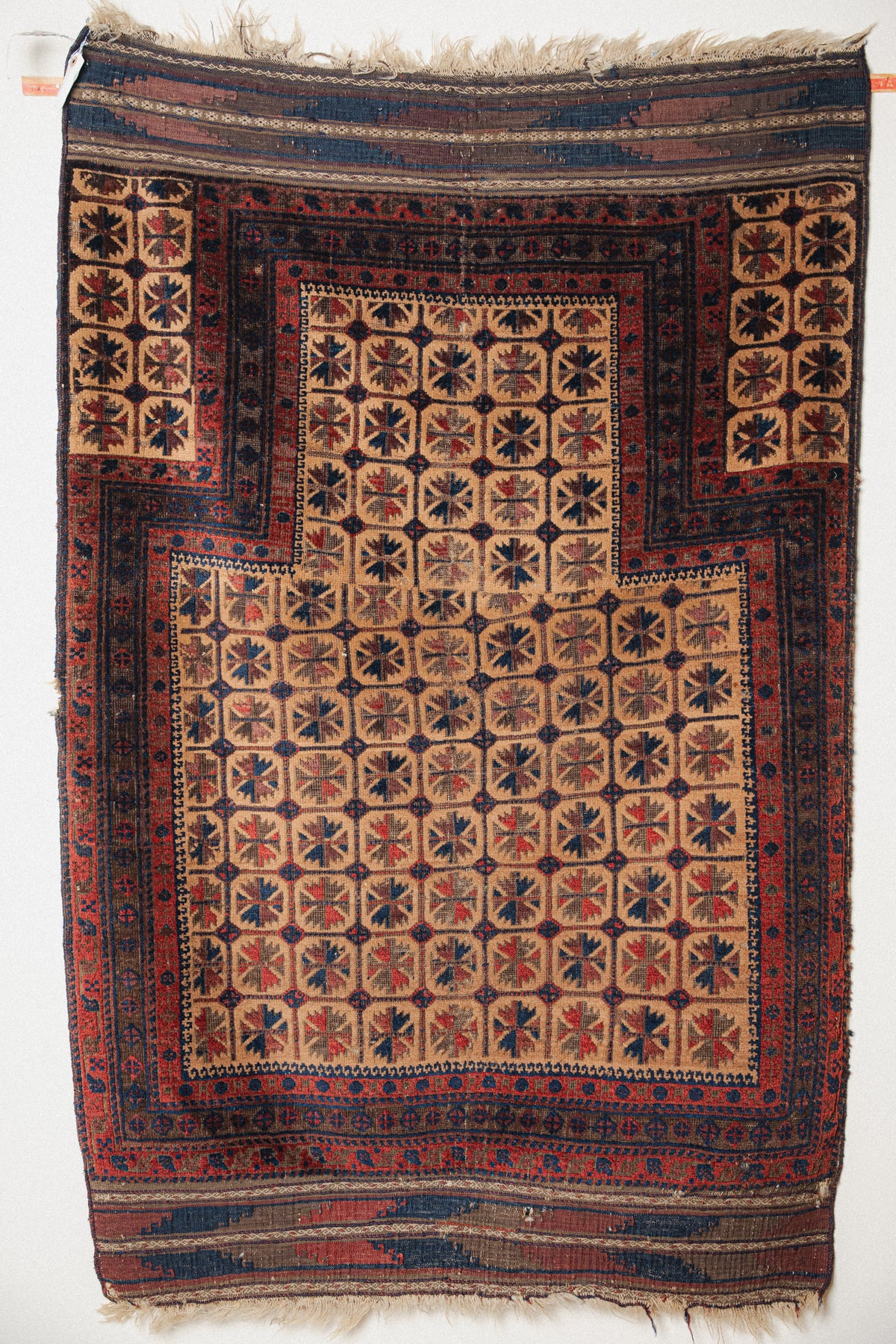 Antique Baluch Prayer Rug, 3'6" x 5'1" - view 1