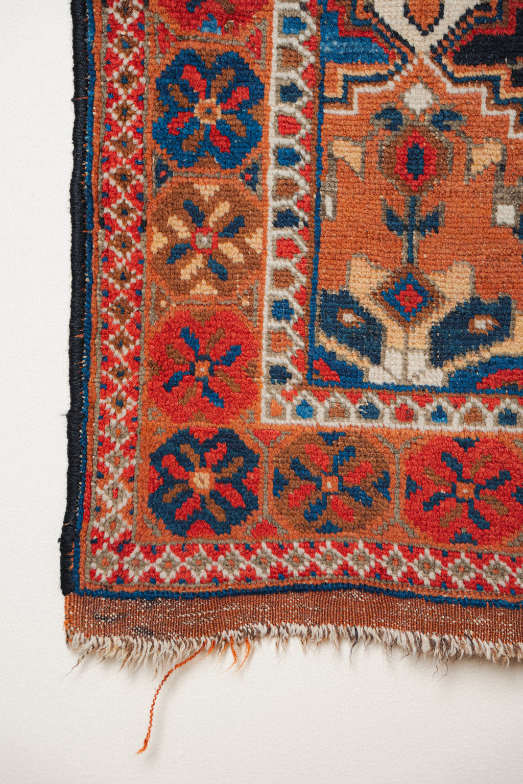 Antique Afshar Rug, 3'9" x 5'10" - view 2