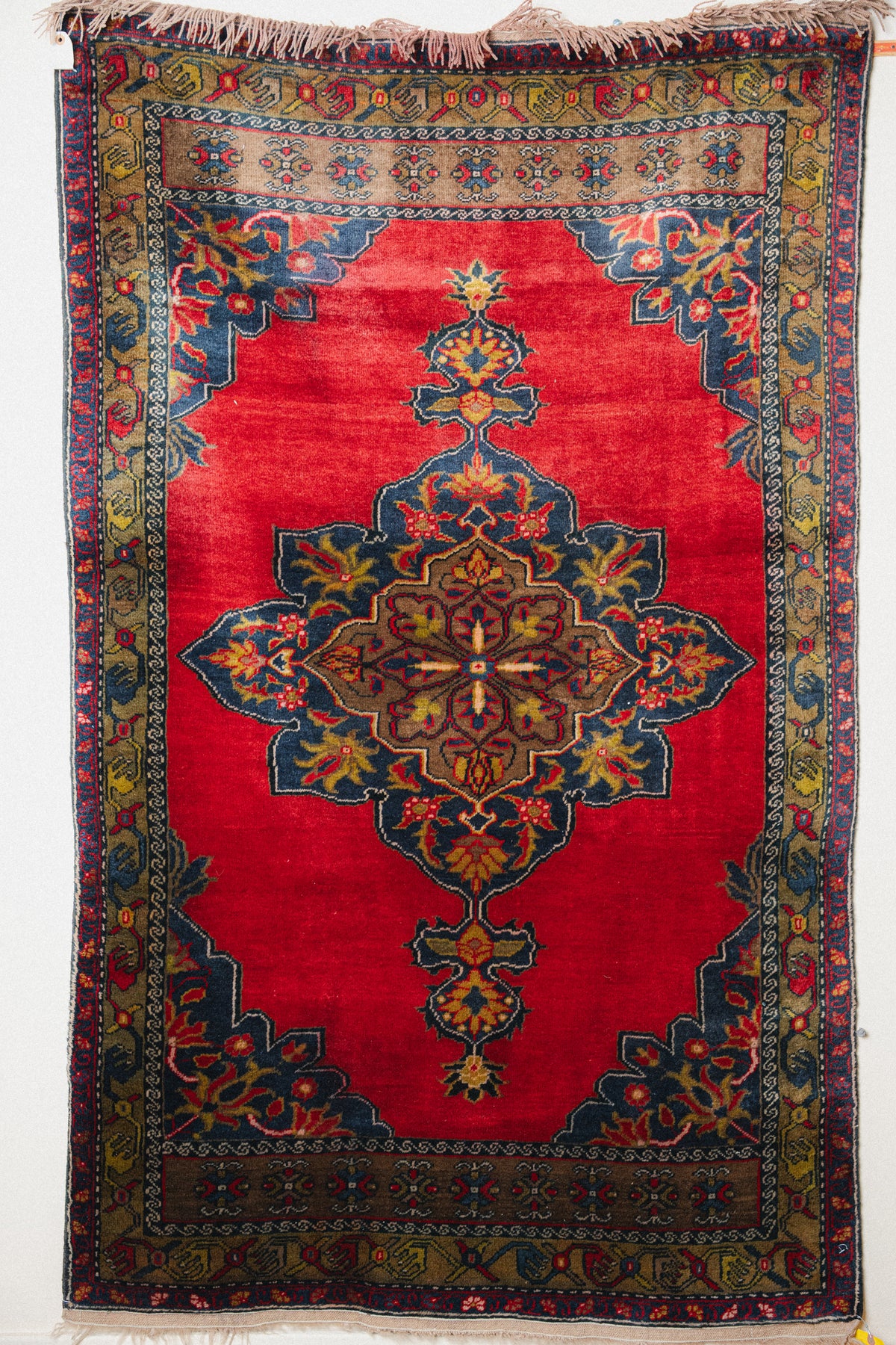 Antique Yayali Turkish Rug, 4' x 6'2" - view 1