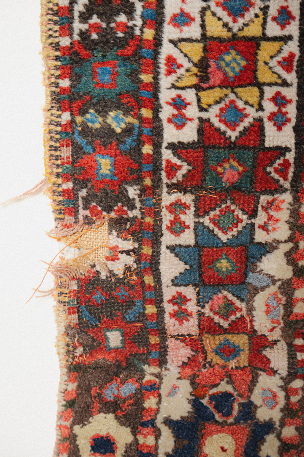 Antique Kazak Rug, 4'5" x 5'7" - view 5