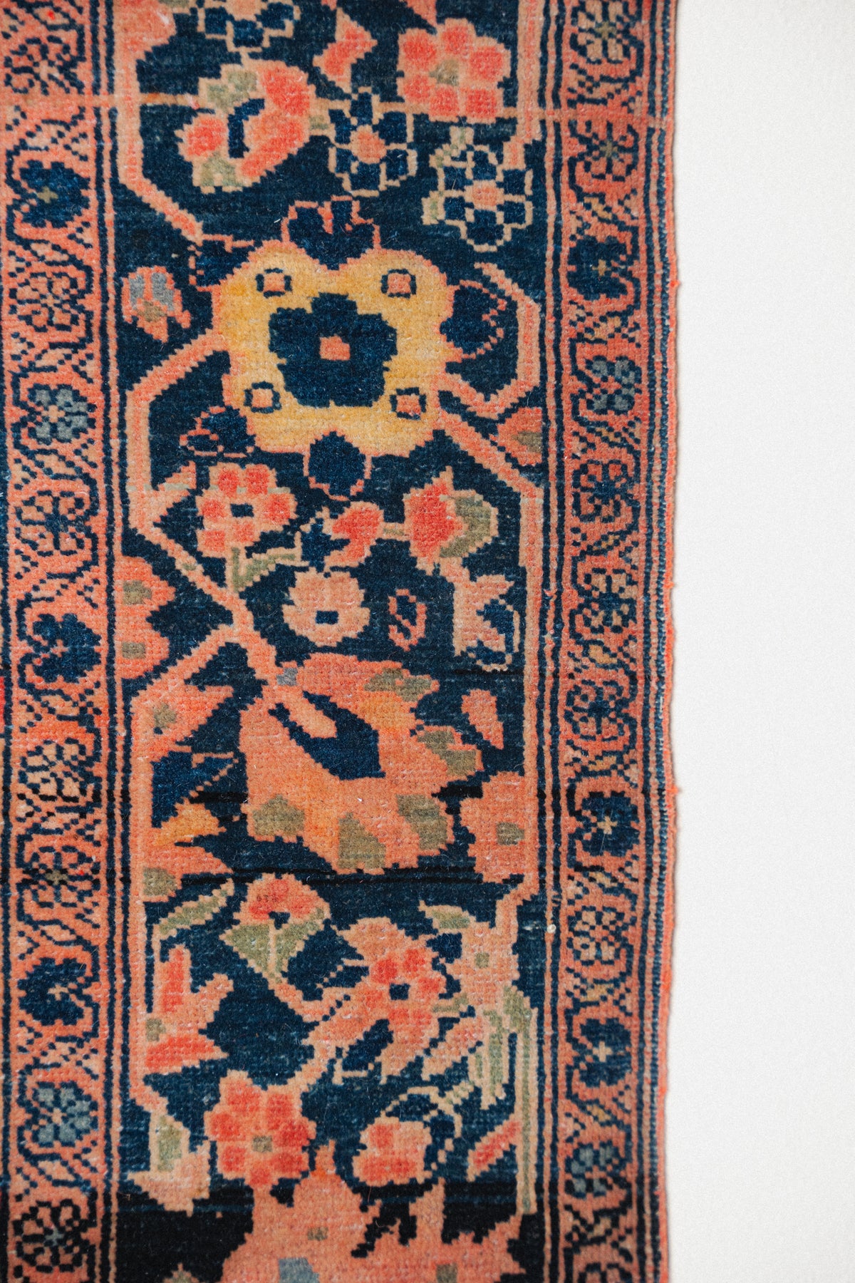 Antique Farahan Sarouk Rug, 3'3" x 5'1" - view 4