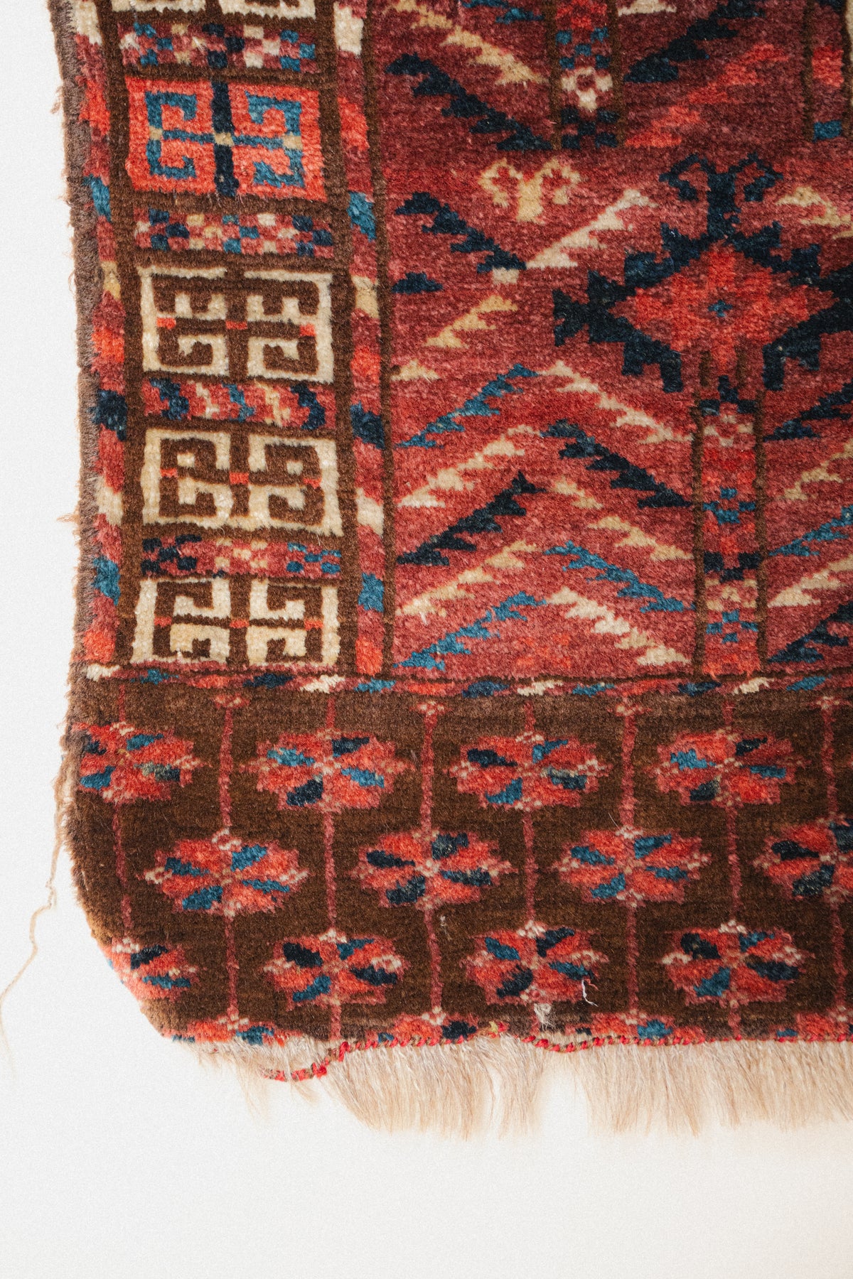Antique Tekke Ensi, 4'3" x 4'3" - view 3