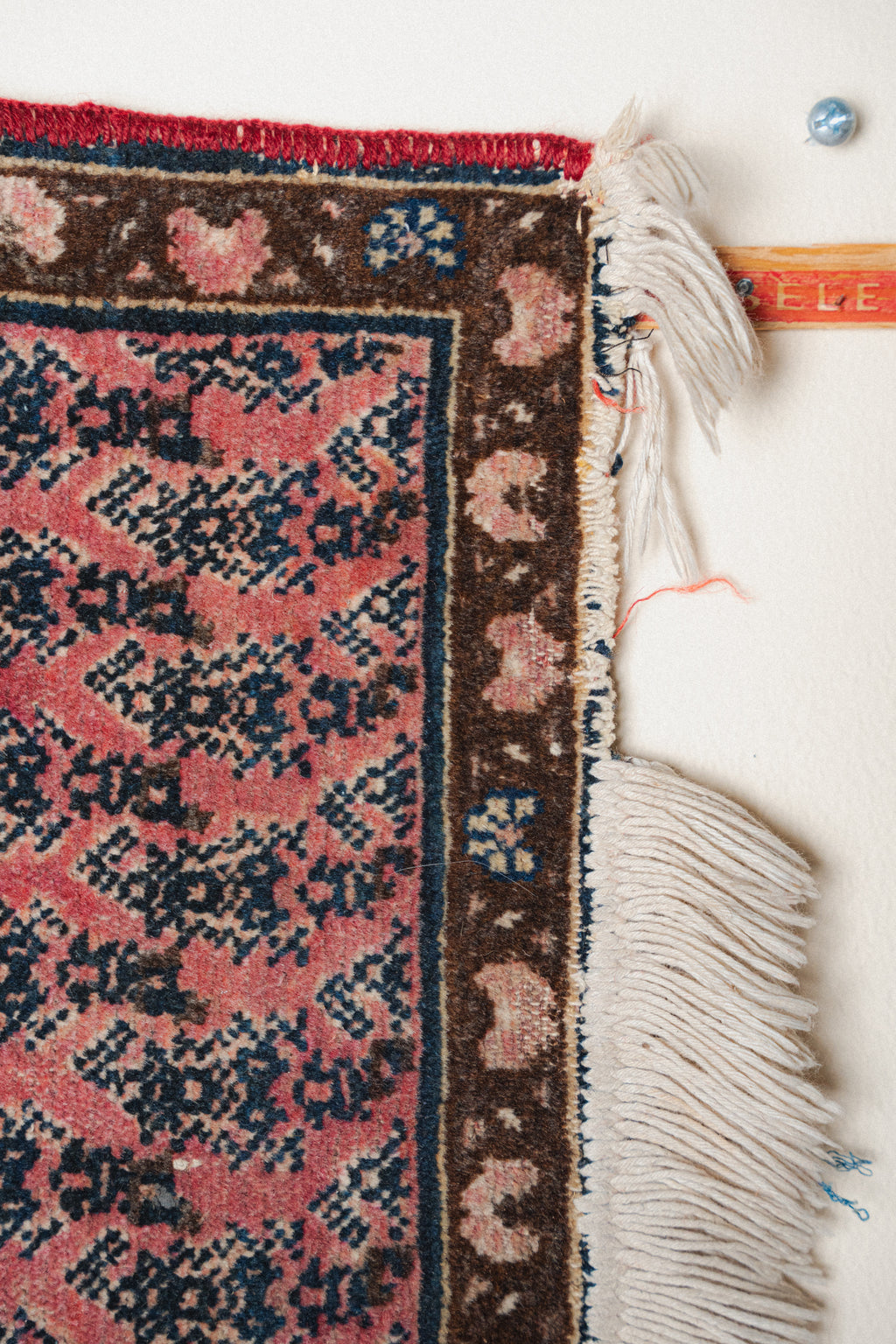 Antique Boteh Mat, 2'5" x 1'10" - view 4
