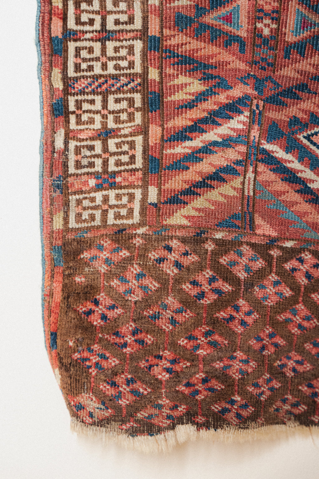 Antique Tekke Ensi, 4'5" x 5'2" - view 2