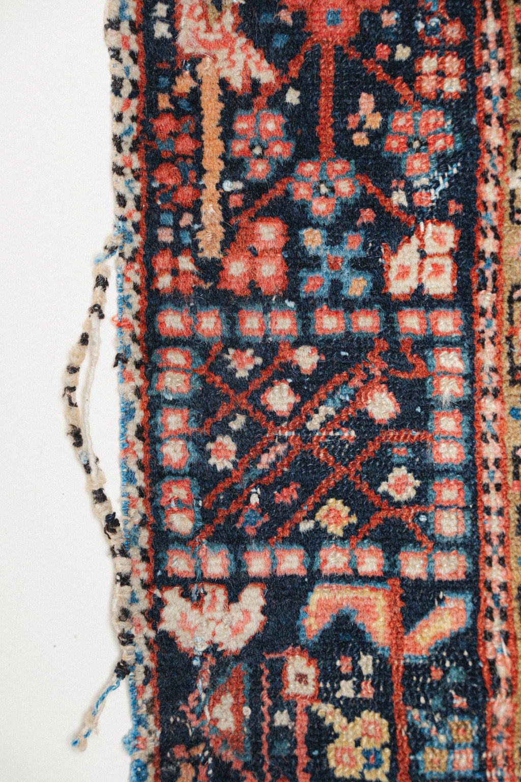 Antique Karaje Rug, 4'2" x 5'9" - view 5