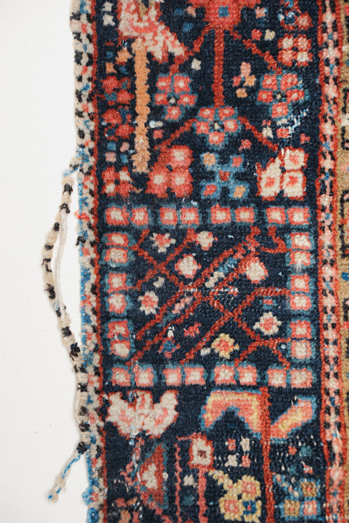 Antique Karaje Rug, 4'2" x 5'9" - view 5
